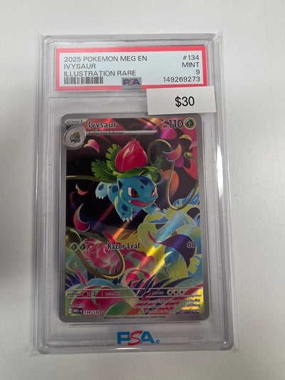 Pokemon Ivysaur 134/132 PSA 9