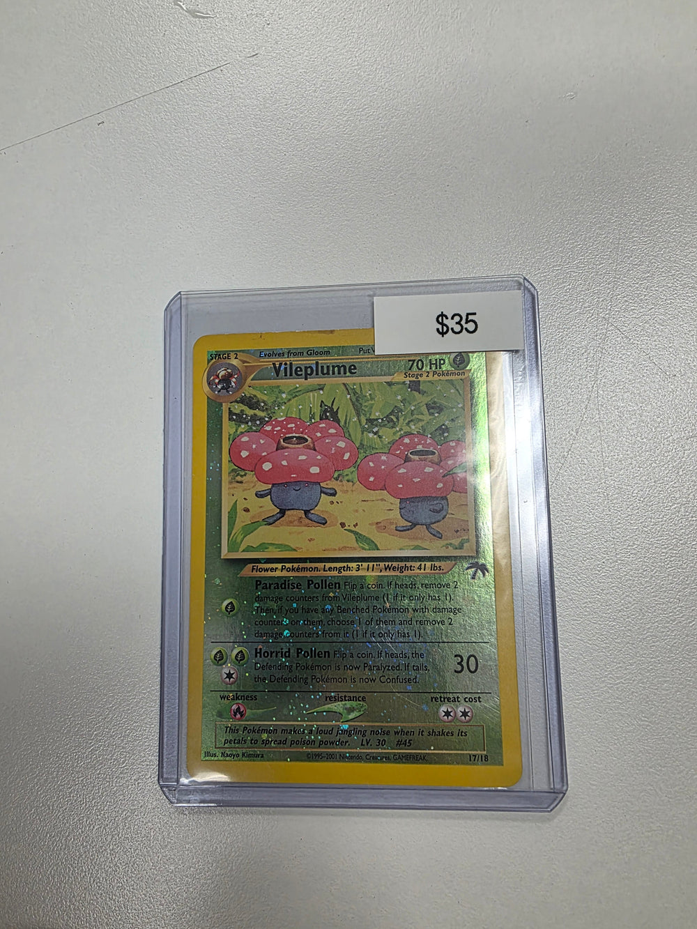 Pokemon Vileplume 17/18 LP