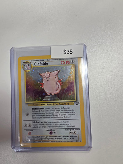 Pokemon Clefable 1/64 Portuguese