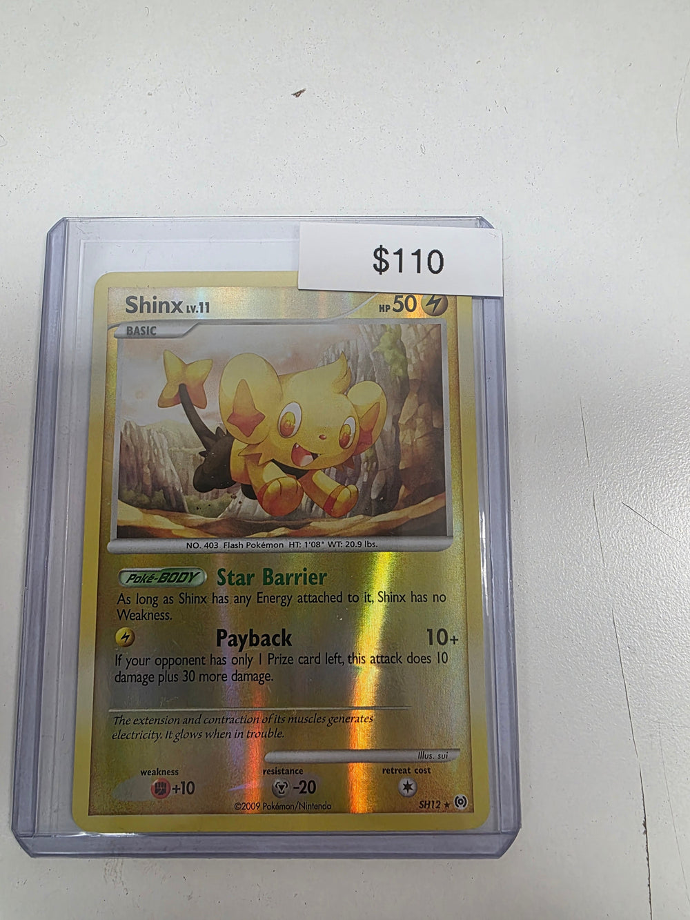 Pokemon Shinx RF SH12