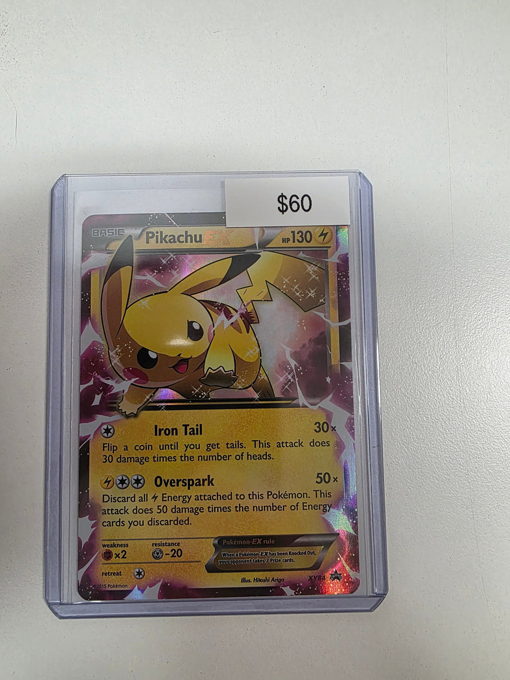 Pokemon Pikachu ex XY84