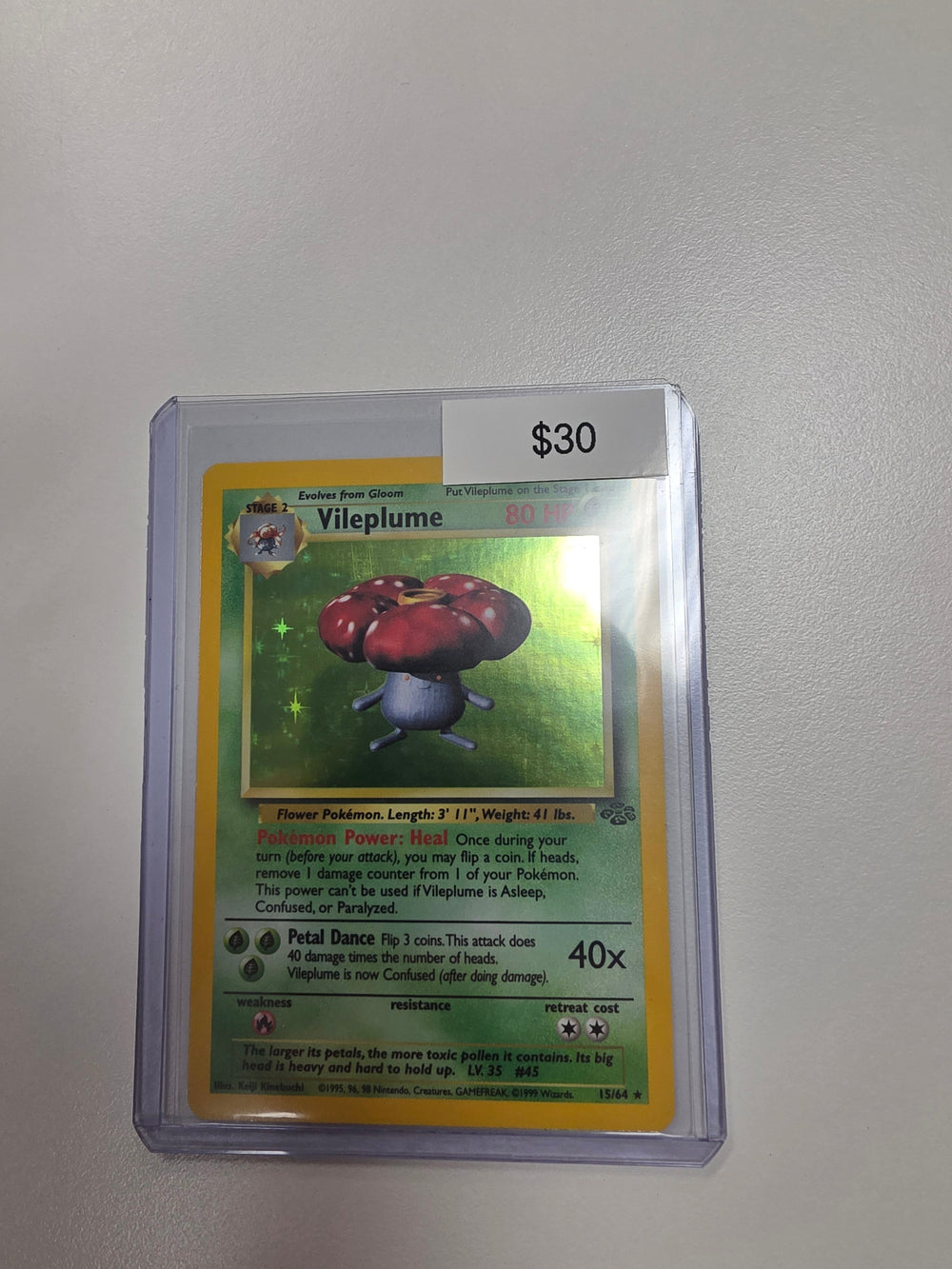 Pokemon Vileplume 15/64