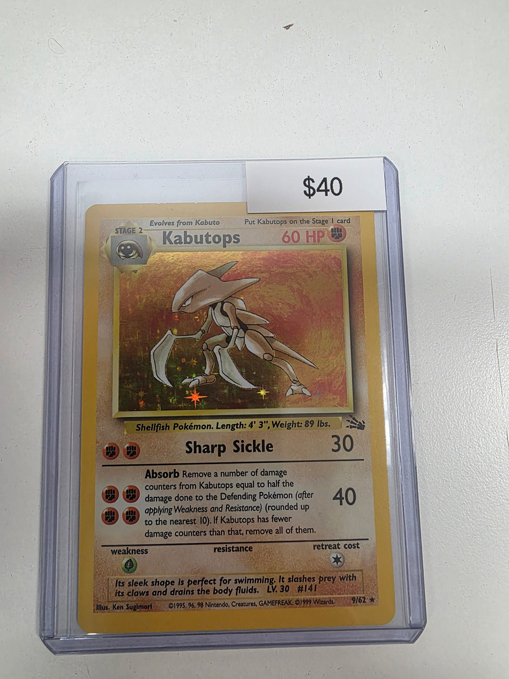 Pokemon Kabutops 9/62