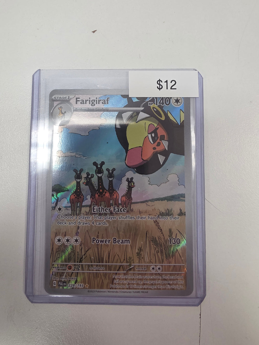 Pokemon Farigiraf 228/193