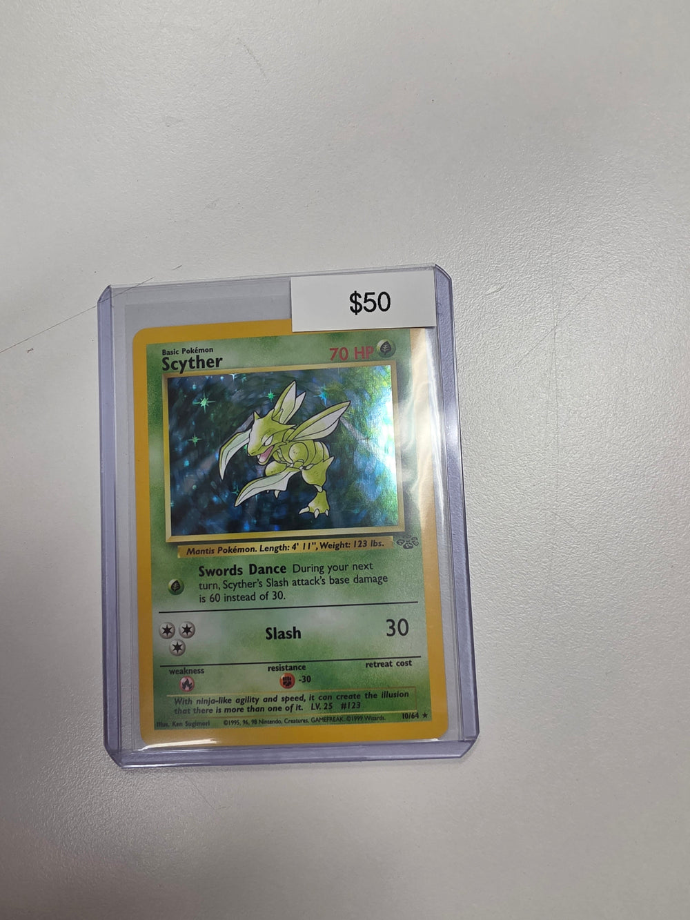 Pokemon Scyther 10/64