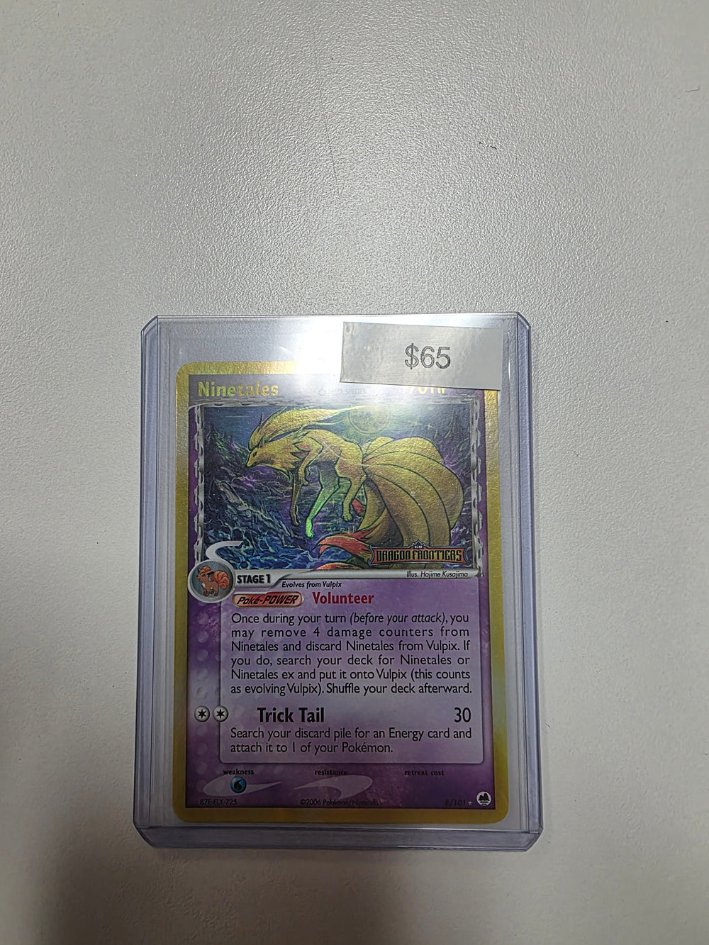 Pokemon Ninetales Reverse Foil 8/101