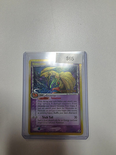 Pokemon Ninetales Reverse Foil 8/101