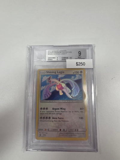 Pokemon Shining Lugia SM82 BGC 9