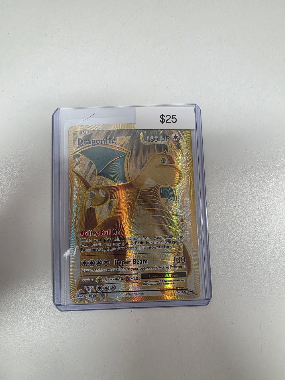 Pokemon Dragonite ex 106/108 HP