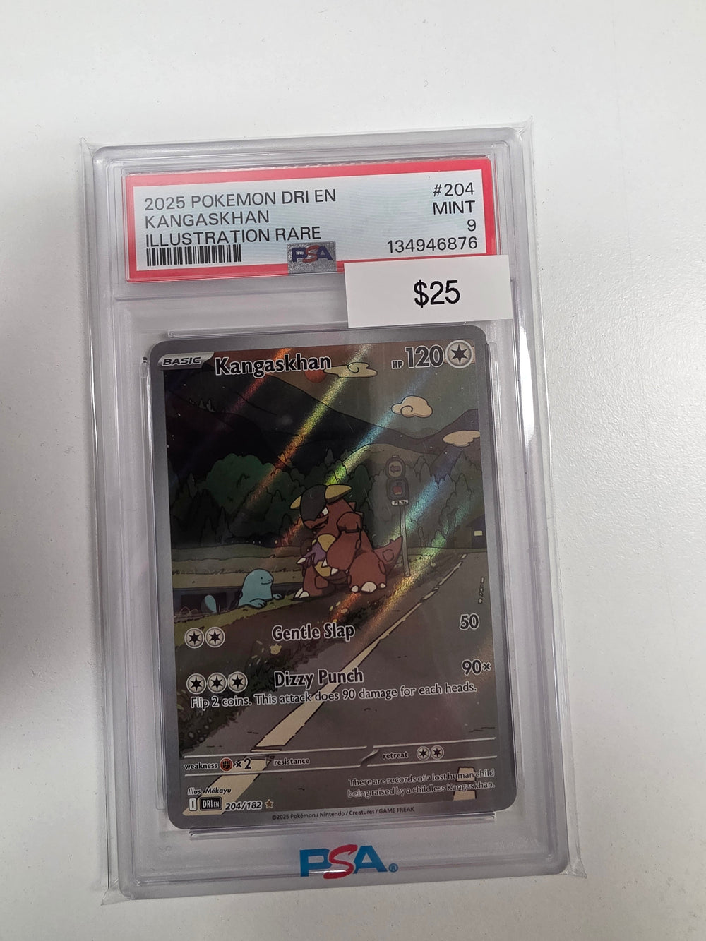 Pokemon Kangaskhan 204/182 PSA 9