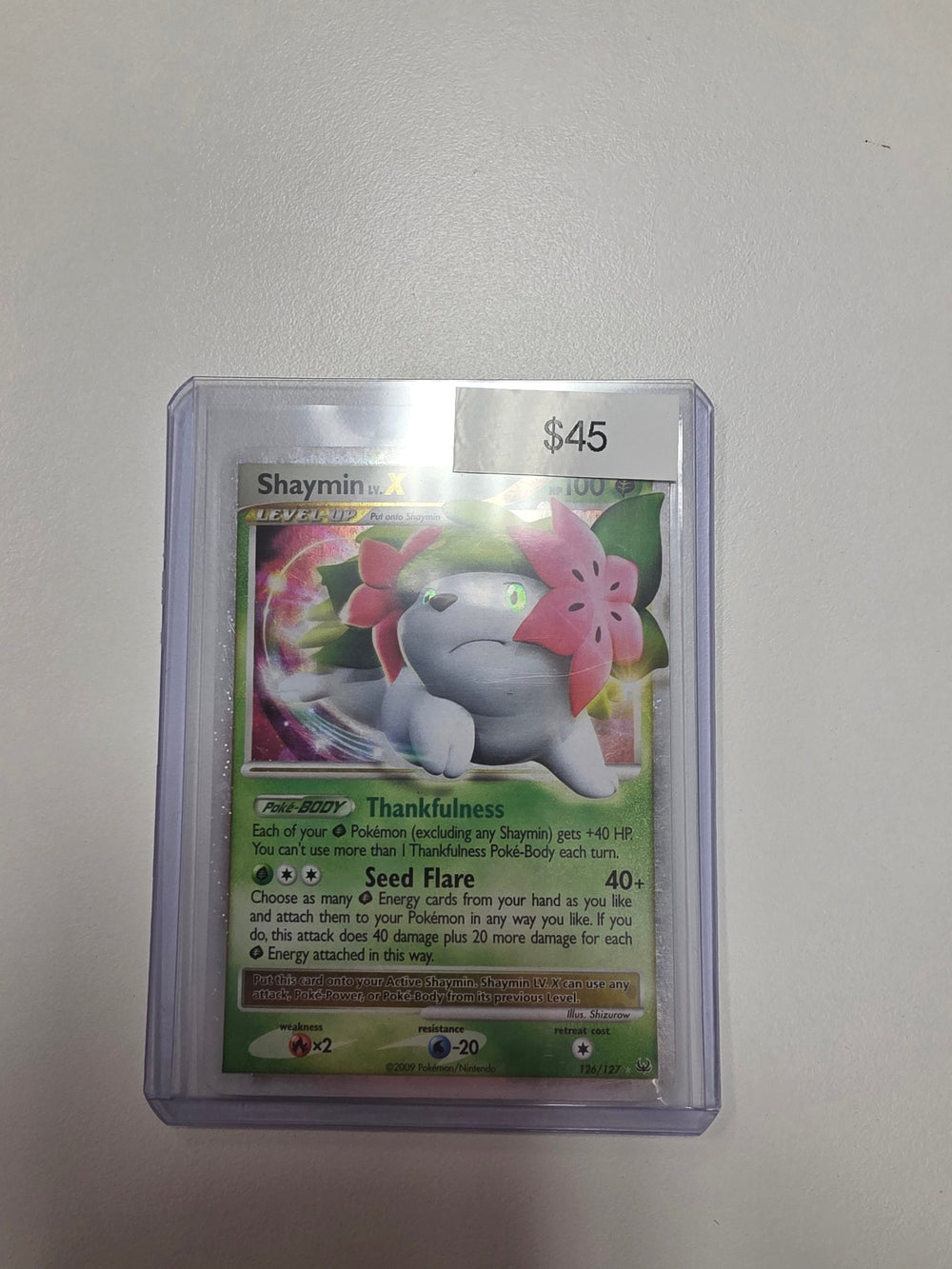 Pokemon Shaymin LV X LP