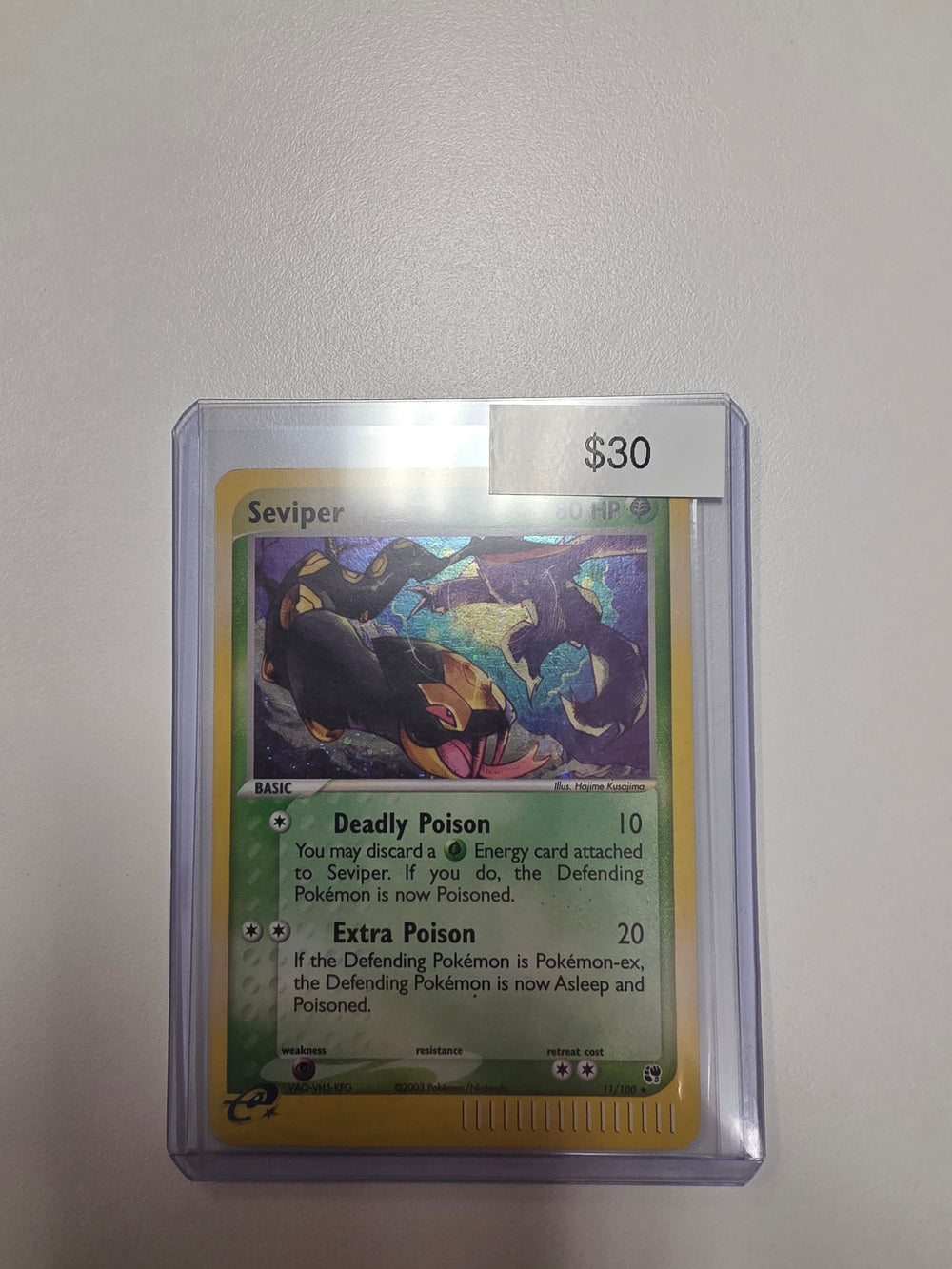 Pokemon Seviper 11/100