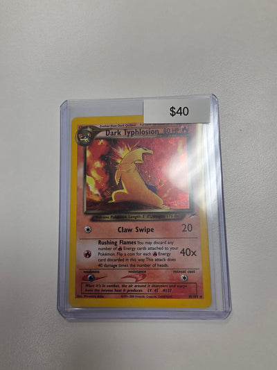 Pokemon Dark Typhlosion 10/105 LP