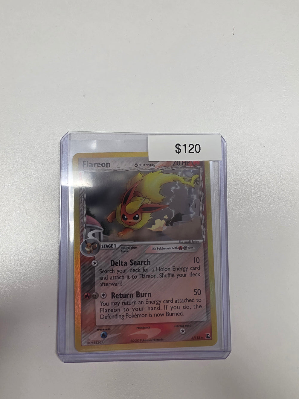 Pokemon Flareon 5/113