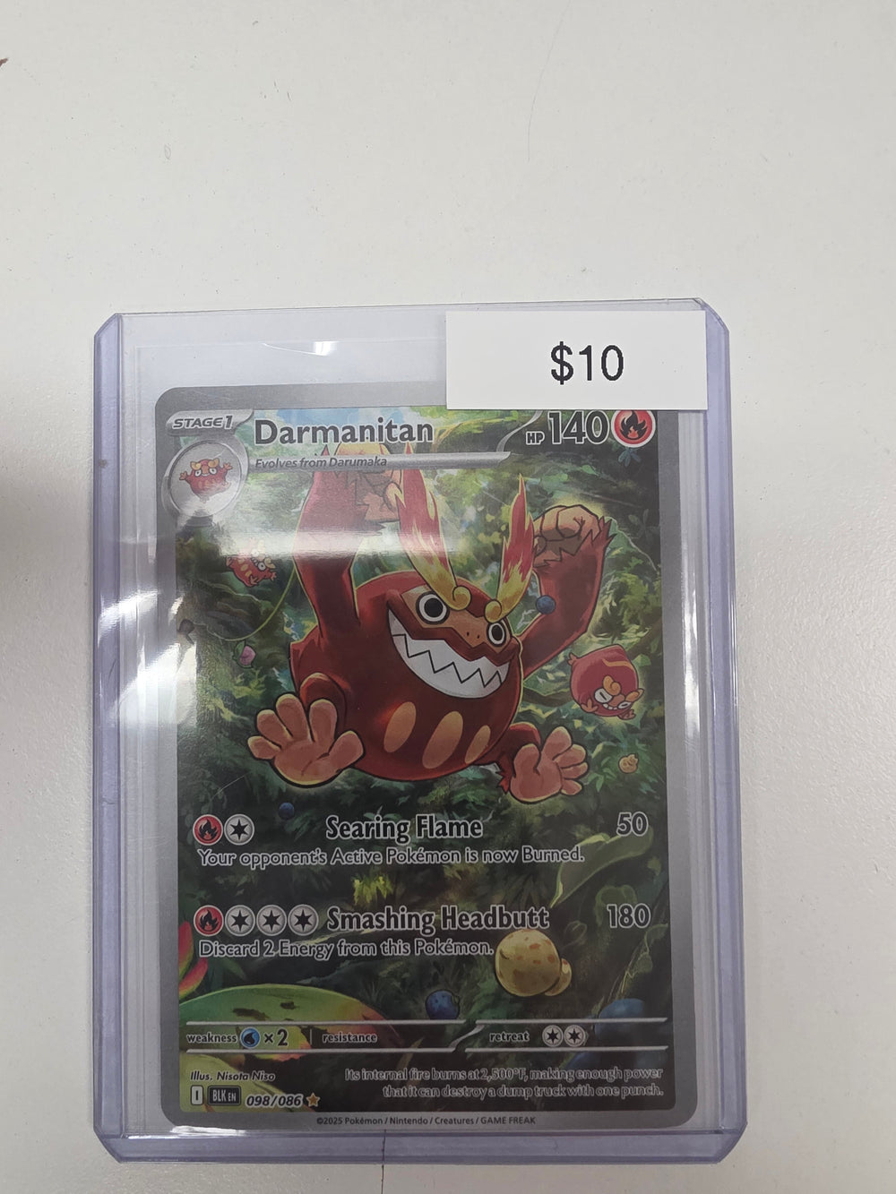 Pokemon Darmanitan 098/086