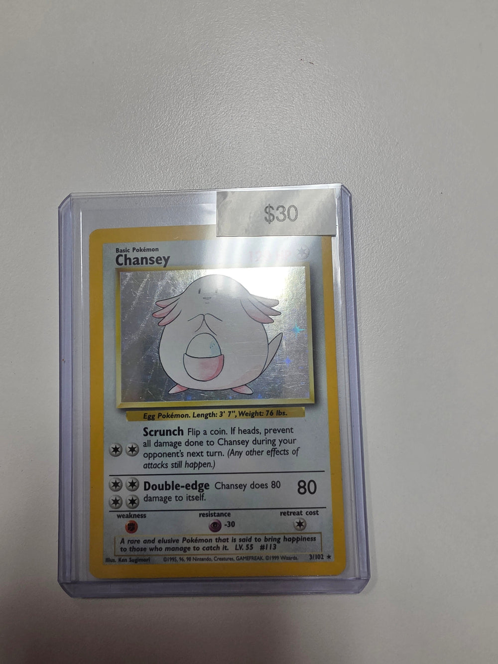 Pokemon Chansey 3/102