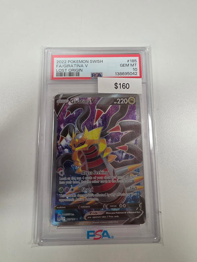 Pokemon Giratina V 185/197 PSA 10