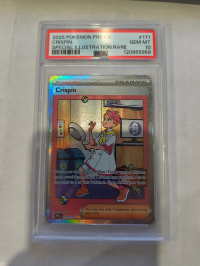 Pokemon: PSA 10 Special Illustration Rare Crispin