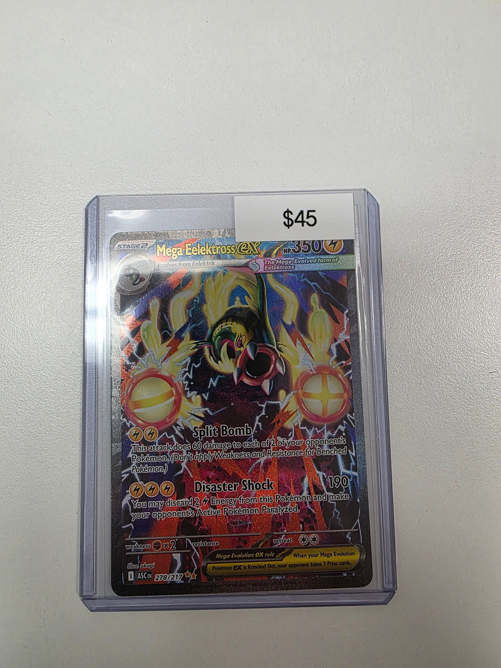 Pokemon Mega Eelektross ex 278/217