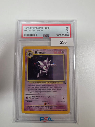 Pokemon Haunter 6/62 PSA 5