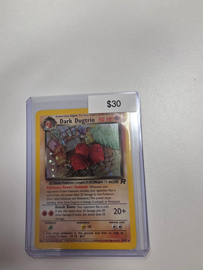 Pokemon Dark Dugtrio 6/82
