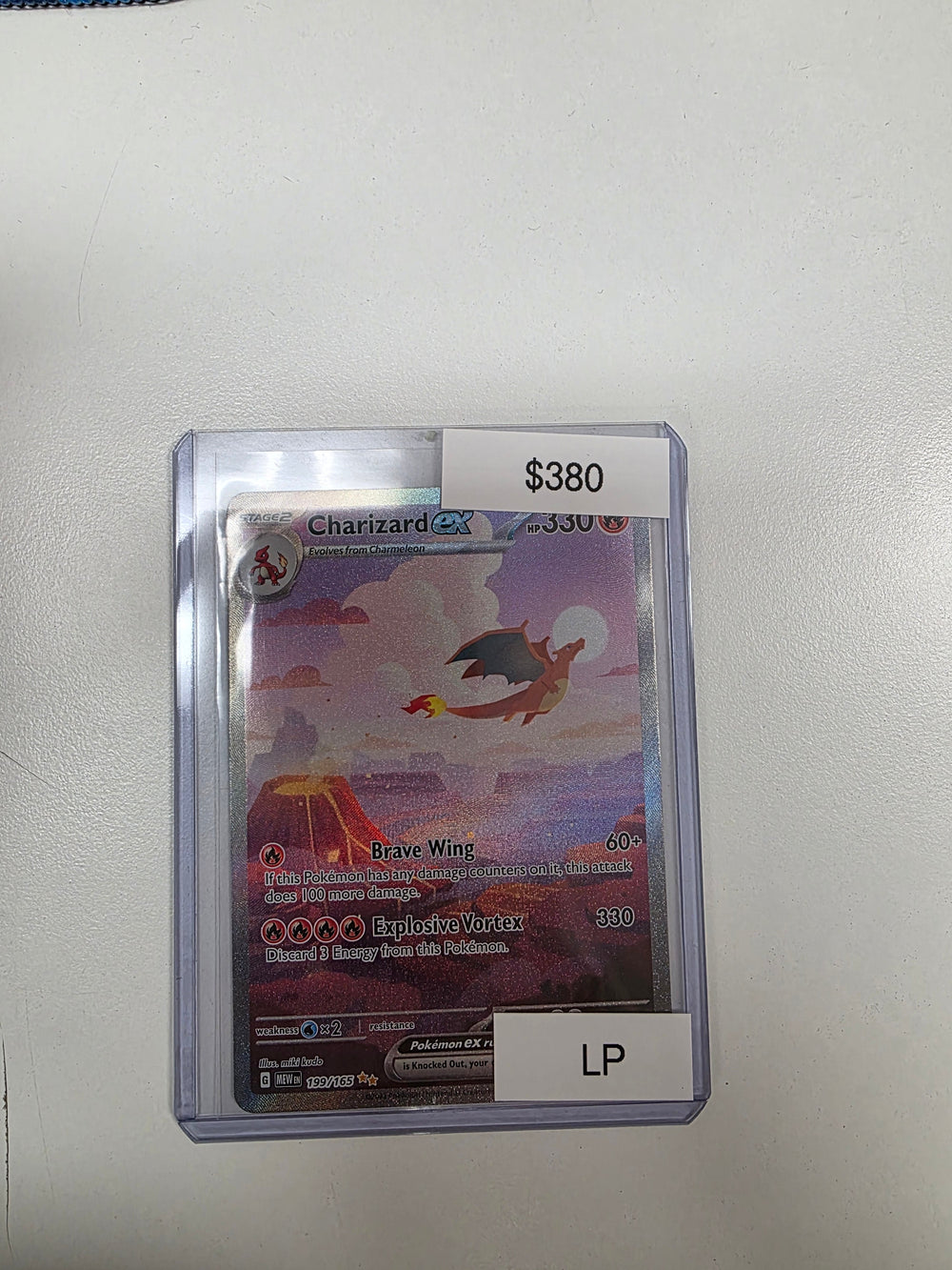 Pokemon Charizard ex 199/165 LP
