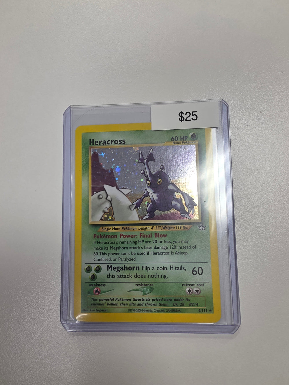 Pokemon Heracross 6/111 LP