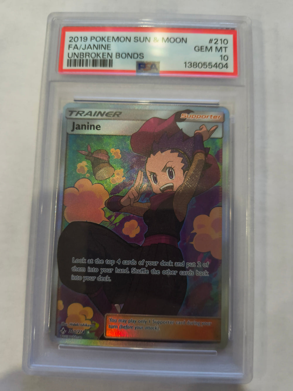 Pokemon: PSA 10 Full Art Jannie