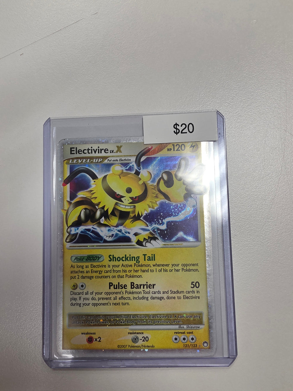 Pokemon Electivite LV X 121/123