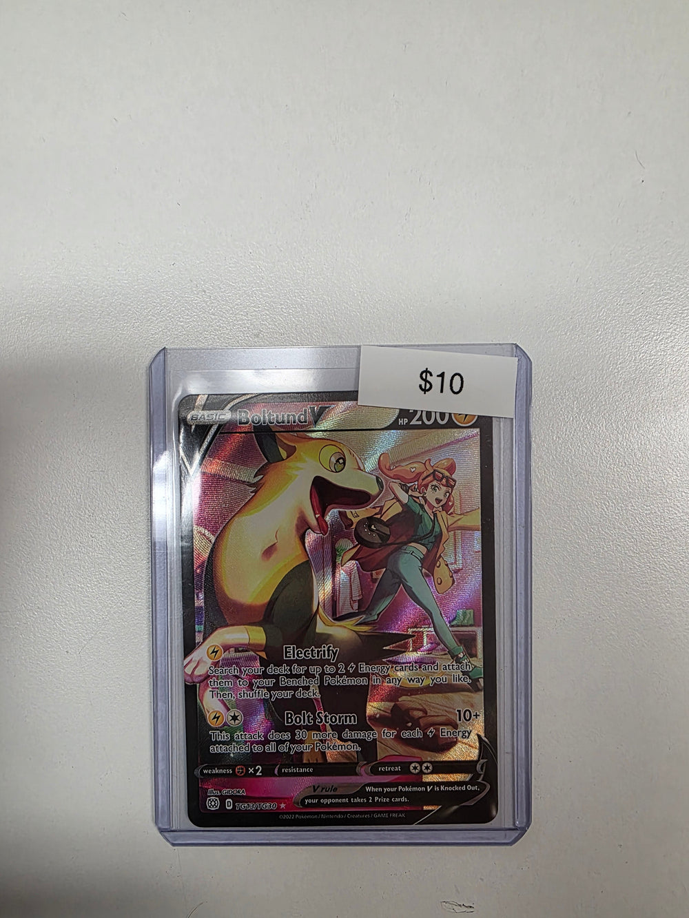 Pokemon Boltund V TG13/TG30