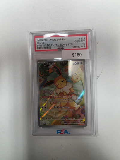Pokemon Eevee 173 promo PSA 10