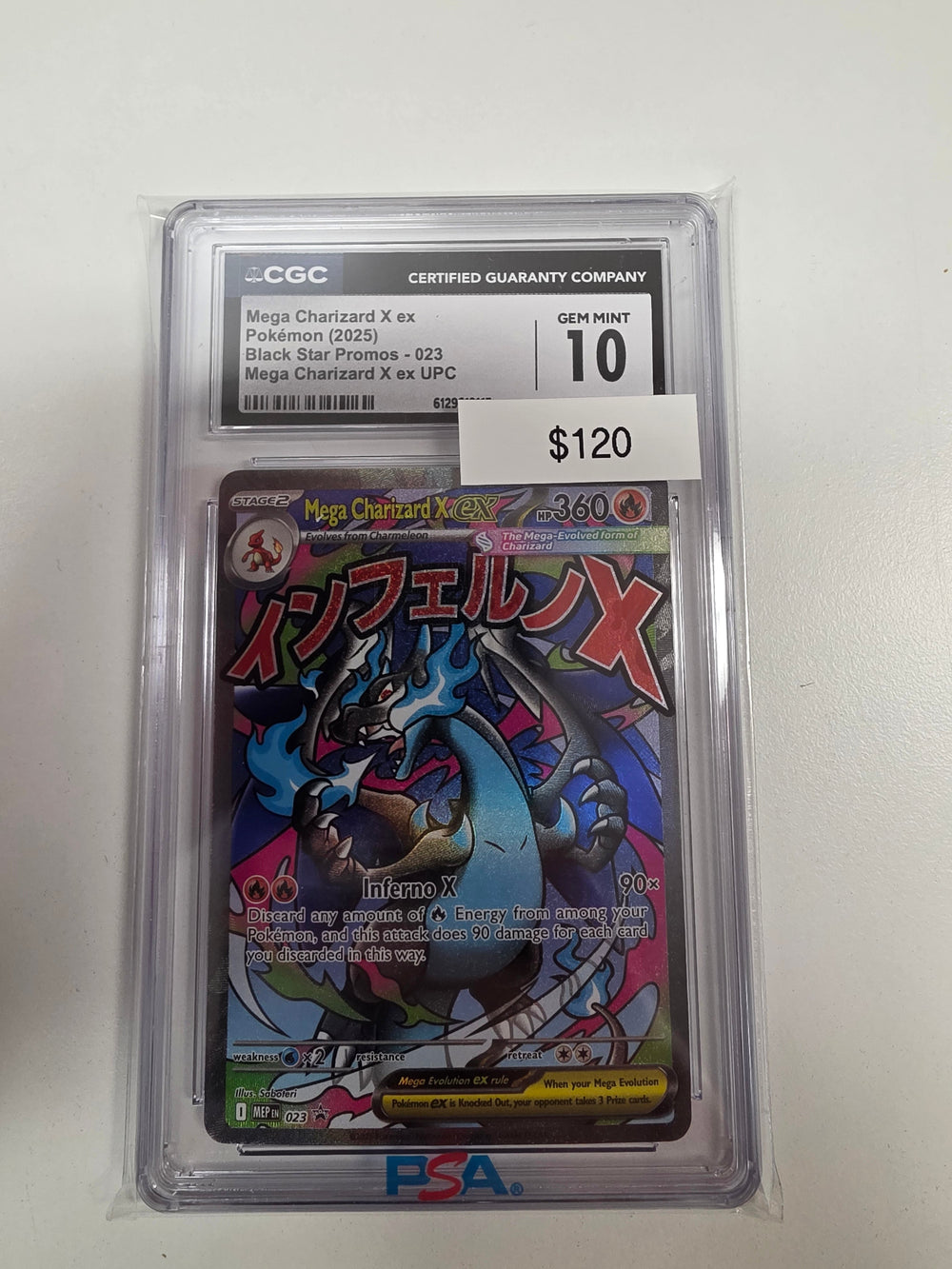 Pokemon Mega Charizard ex 023 CGC 10