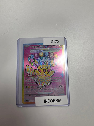 Pokemon Pikachu ex 234/193 Indonesia