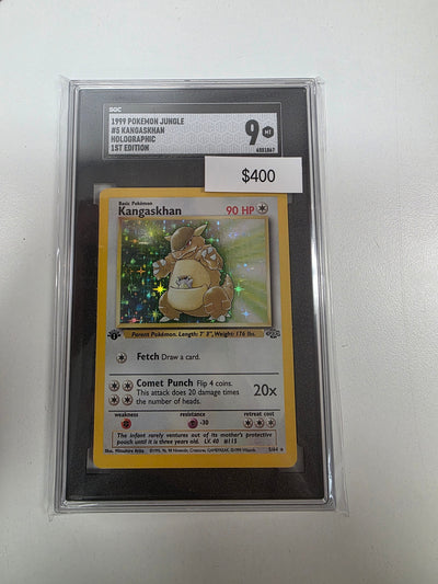 Pokemon Kangaskhan 1st Ed 5/64 SGC 9