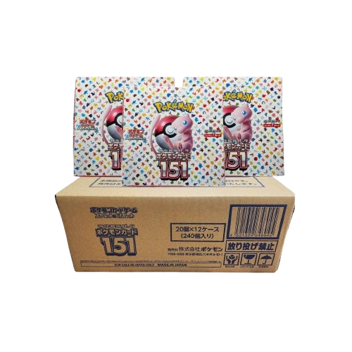 Sealed Case Japanese 151 Booster Box