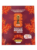 2026 Panini FIFA World Cup Soccer BUNDLE - Sticker Sealed Box (350 Stickers) and Limited Edition Red Canada Hardcover Album