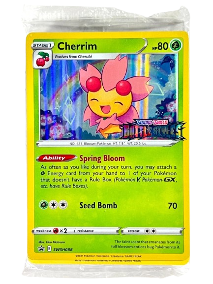Cherrim Battle Styles Stamped - SEALED