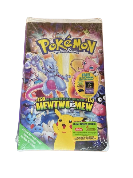 Mewtwo & Mew Sealed The First Movie