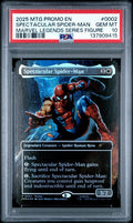 2025 MTG Promos Marvel Legends Series - Sequential Set of 2 - Spider-man / Iron Spider - PSA Graded Card