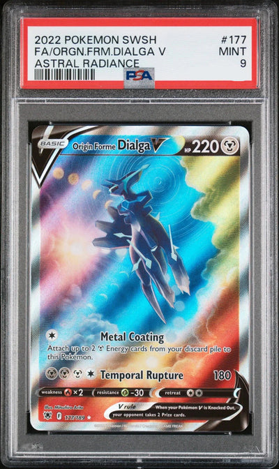 PSA 9 FA/ORGN.FRM.DIALGA V ASTRAL RADIANCE