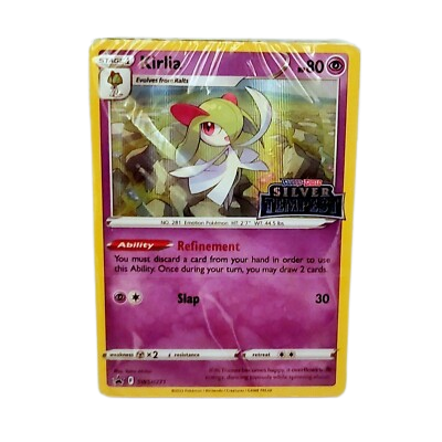 Kirlia SWSH271 Silver Tempest Pre-Release Deck Promo - Sealed