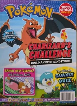 Pokemon Charizard's Challenge Magazine
