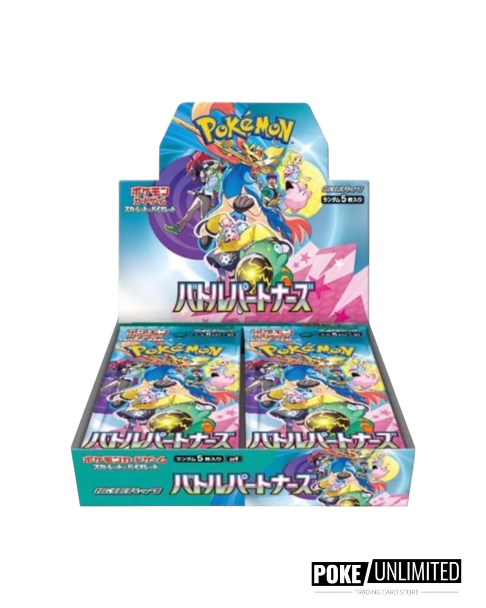 Pokémon TCG Japanese Scarlet & Violet Battle Partners Booster Box SV9