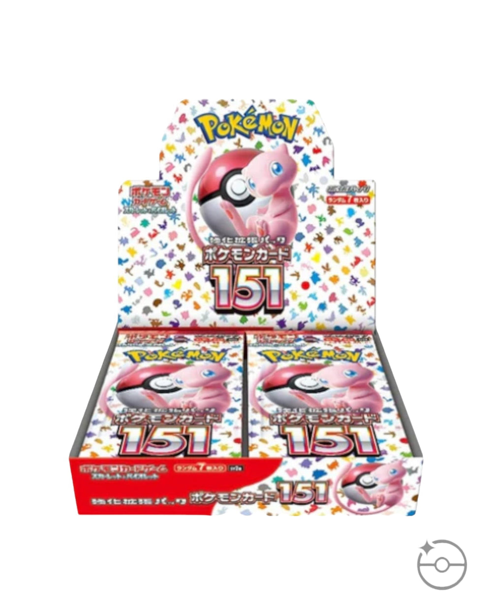 Pokémon TCG Japanese Scarlet & Violet Pokémon 151 Booster Box SV2a