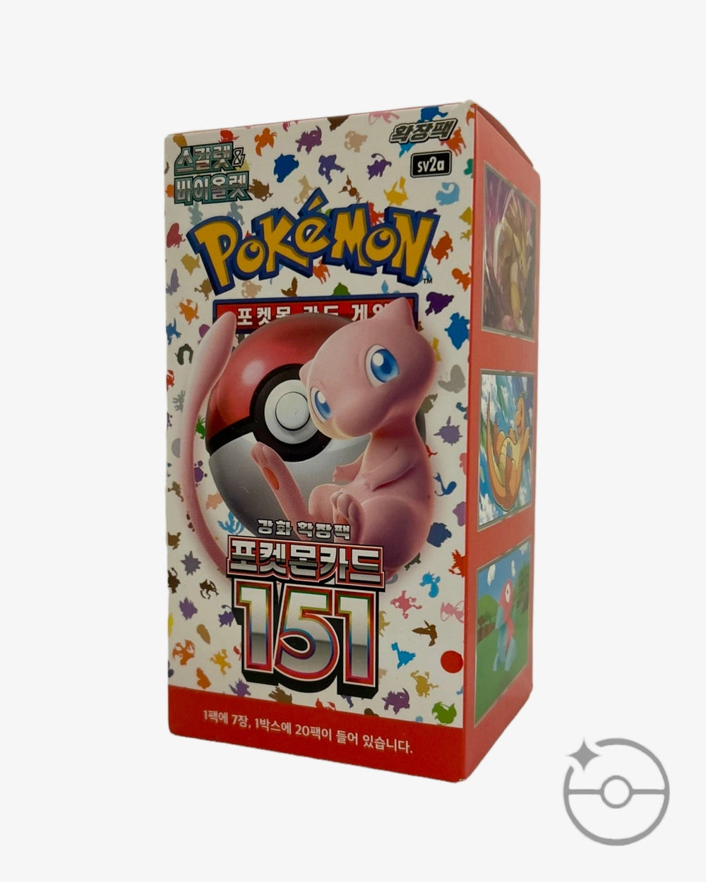 Pokémon TCG Korean Scarlet & Violet Pokémon 151 Booster Box SV2A