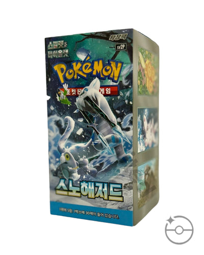 Pokémon TCG Korean Scarlet & Violet Snow Hazard Booster Box SV2P