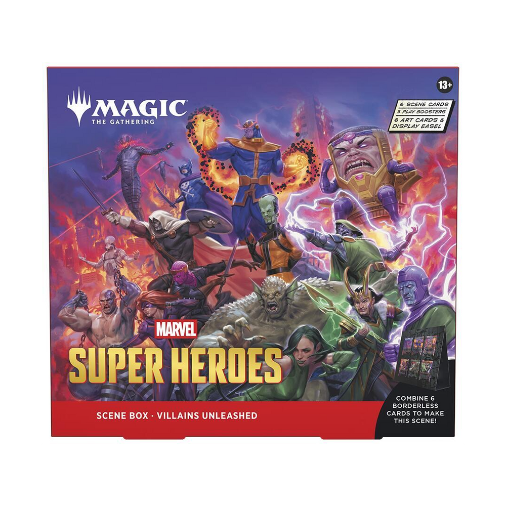 Magic the Gathering: Universes Beyond Marvel Super Heroes Scene Box - Villains Unleashed