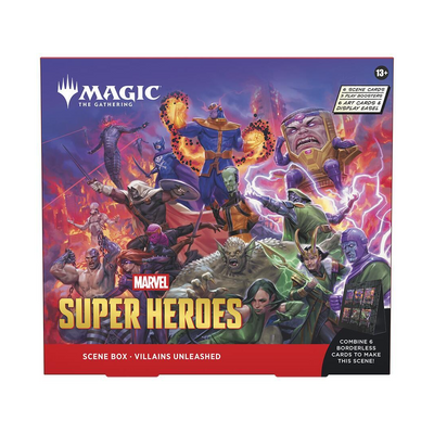 Magic the Gathering: Universes Beyond Marvel Super Heroes Scene Box - Villains Unleashed
