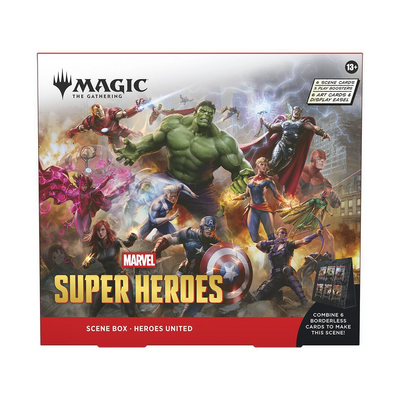 Magic the Gathering: Universes Beyond Marvel Super Heroes Scene Box - Heroes United