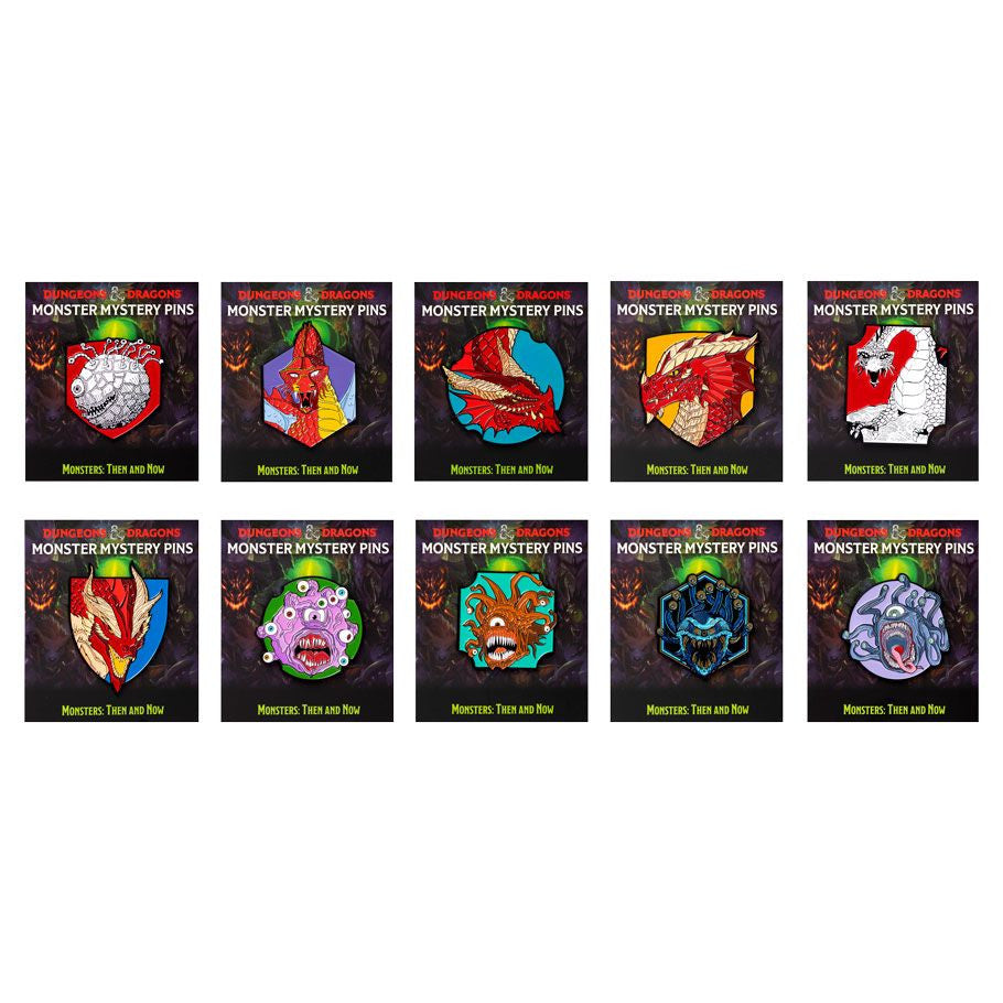 D&D Monster Mystery Pin